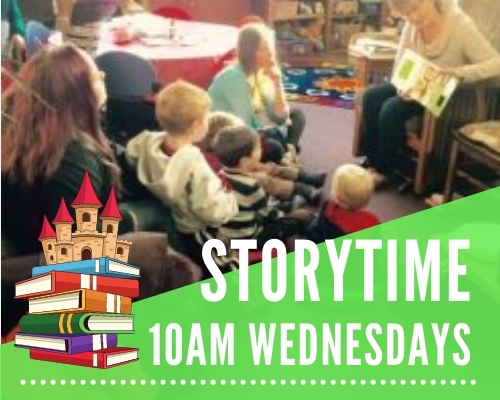 Storytime: Wednesdays at 10am