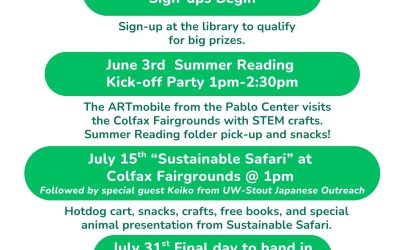Summer Reading Schedule “Unearth a Story”
